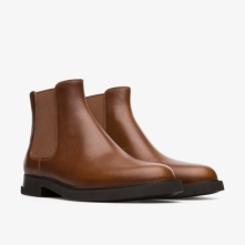 Camper Brown Ankle Boots Womens - Iman Online Ireland | XEDFS0851